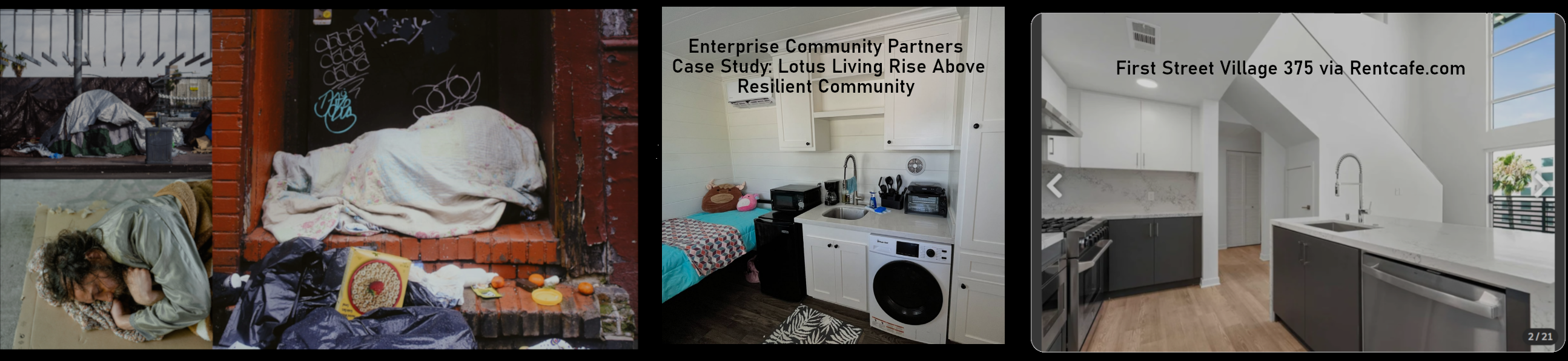 First To Serve Inc. | Example of low income kitchen versus the kitchens First To Serve inc. is offering